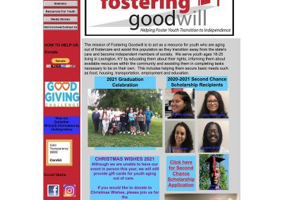 Fostering Goodwill Home Page